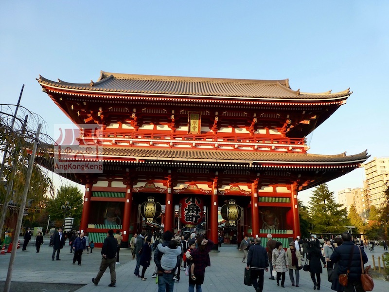 日本东京浅草寺Japan Tokyo Sensoji Temple Asakusa Kannon Temple