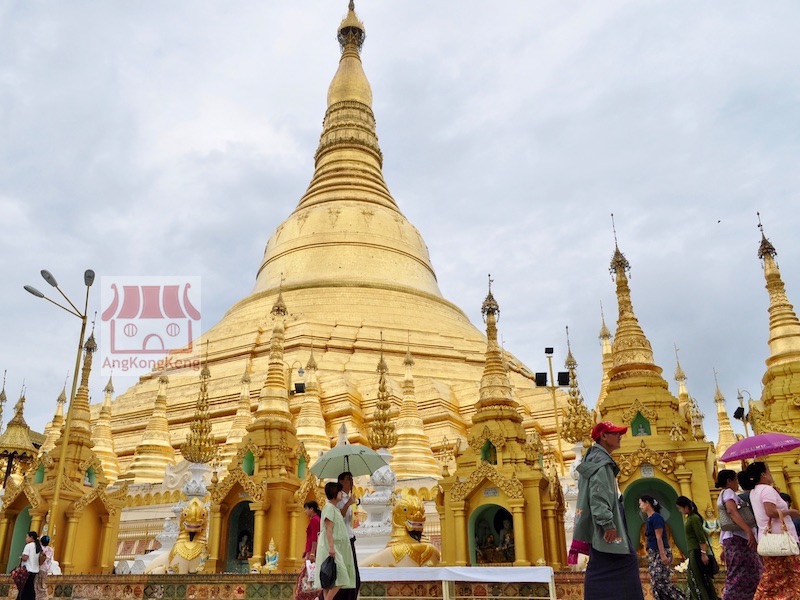 缅甸仰光雪德宫大金塔Myanmar Yangon Shedagon Pagoda
